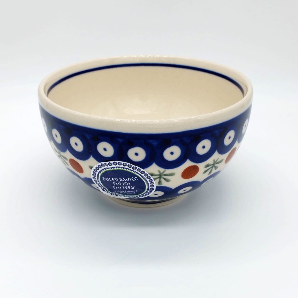 Zaklady Ceramiczne Boleslawiec Polish Pottery Handmade 4.5" Bowl in Mosquito
